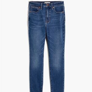 Madewell Curvy High-Rise Skinny Jeans in Deep Blue - EUC